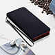 Avis Avizar Etui universel Smartphone 139 x 71 mm avec Porte-cartes Fancy Style bleu nuit