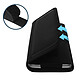 Avizar Étui Ceinture Universel Taille XL Fixation Clip & Passant Fermeture Scratch Noir pas cher