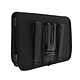 Avizar Étui Ceinture Universel Taille XL Fixation Clip & Passant Fermeture Scratch Noir Étui de ceinture conçu pour les smartphones de 157 mm de longueur et 83 mm de largeur maximum, taille XL..