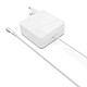 Avizar Chargeur Secteur MagSafe 60W MacBook / MacBook Pro 13'' Rapide Sécurisée Blanc Chargeur secteur spécialement conçu pour les Apple MacBook et MacBook Pro 13''