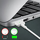 Acheter Avizar Chargeur Secteur pour MacBook Air 2ème génération MagSafe 2 45W Magnétique Blanc