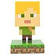 Minecraft - Veilleuse 3D Icon Alex Veilleuse 3D Minecraft, modèle Icon Alex.