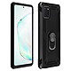 Avizar Coque pour Samsung Galaxy Note 10 Lite Antichoc Bi-matière Bague Support Vidéo Noir Coque de protection spécialement conçue pour le Samsung Galaxy Note 10 Lite