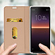 Acheter Avizar Housse pour Sony Xperia 10 II Étui Folio Porte-carte Support Vidéo Rose champagne