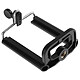 Avizar Support Smartphone Universel Trépieds Clip de Fixation Pas de vis standard Noir pas cher