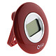 Thermomètre intérieur LCD - bordeaux - Otio