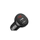 Baseus Chargeur allume cigare double USB 24W Noir pas cher