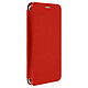 Étui pour Smartphone 5.4'' à 6'' Clapet Porte-carte Fonction Coulissante Rouge - Étui Folio compatible avec tous les smartphones de 5,4 à 6,0 pouces