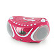 Avis No Name 477148 - Lecteur CD MP3 enfant avec port USB - rose et blanc
