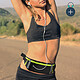 Avizar Sac Banane Sport Ceinture Réglable Fermeture Boucle Bande Réfléchissante pas cher