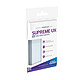 Ultimate Guard - 50 pochettes Supreme UX 3rd Skin Sleeves taille standard Transparent Pack de 50 pochettes Ultimate Guard, modèle Supreme UX 3rd Skin Sleeves taille standard Transparent.