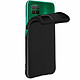 Avizar Coque pour Huawei P40 Lite Protection Silicone Gel Flexible Coins Bumper Noir pas cher