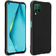 Avizar Coque pour Huawei P40 Lite Protection Silicone Gel Flexible Coins Bumper Noir Coque de protection spécialement conçue pour Huawei P40 Lite