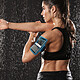 Avizar Brassard sport pour Smartphone Étui Anti-pluie Fenêtre Tactile turquoise Bleu Brassard Sport élaboré en néoprène avec un revêtement satiné et imperméable.