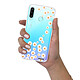 Evetane Coque Huawei P30 Lite/ P30 Lite XL 360 intégrale transparente Motif Marguerite Tendance . pas cher