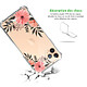 Avis Evetane Coque iPhone 11 Pro anti-choc souple angles renforcés transparente Motif Fleurs roses