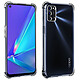 Avizar Coque Oppo A72 / A52 Silicone Flexible Coins Bumper Transparent Coque de protection spécialement conçue pour appareil
