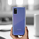 Avis Avizar Coque Samsung Galaxy A41 Silicone Souple et Film Verre Trempé 9H transparent
