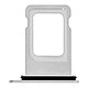 Avizar Tiroir Carte SIM de Remplacement iPhone XS Max Argent Tiroir adaptateur carte Nano SIM dédié à l'Apple iPhone XS Max