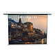 KIMEX 048-1504W Ecran de projection motorisé encastrable 2,40 x 1,80m - Format 4:3 - Wi-Fi