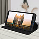 Acheter Avizar Housse Samsung Galaxy A01 Core Étui Folio Portefeuille Fonction Support noir
