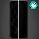 Avizar Protection d'Écran pour Galaxy Note 20 en Verre Trempé Incurvé Ultrasonique Noir transparent pas cher