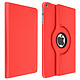 Avizar Étui avec Fonction Support Rotatif 360° Housse pour iPad Mini 4 / 5 Rouge - Housse spécialement conçue pour appareil