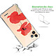 Avis Evetane Coque iPhone 11 Pro anti-choc souple angles renforcés transparente Motif Coquelicot