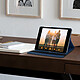 Avizar Étui avec Fonction Support Rotatif 360° Housse pour iPad Mini 4 / 5 Bleu nuit pas cher