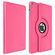 Avizar Étui Fonction Support Rotatif 360° Housse rose iPad 5 / 6 / Air - Housse spécialement conçue pour appareil.
