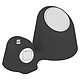 Avizar Support Bureau MagSafe, Apple Watch et AirPods Station d'accueil 3 en 1 - Noir Support de bureau 3 en 1, permettant de transformer vos chargeurs et câbles en une véritable station d'accueil