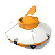 BESTWAY Frisbee Robots de Piscine - Robot de piscine à batterie rechargeable - Pour tous types de piscines hors sol et enterrées à fond plat