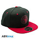 Game Of Thrones - Casquette snapback Noir & Rouge Targaryen Casquette snapback Game Of Thrones, modèle Noir &amp; Rouge Targaryen.