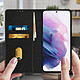 Avis Avizar Étui pour Samsung Galaxy S21 Plus Clapet Portefeuille Support Vidéo Noir