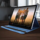 Housse pour iPad Air 2025 / 2024 / 2022 / 2020 Fonction Support Rotatif 360° Bleu pas cher