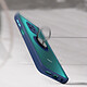 Avizar Coque pour Xiaomi Redmi Note 9 Pro Max / 9 Pro / 9S Bague Métallique Support Bleu pas cher