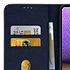Avizar Étui pour Samsung Galaxy A32 5G Clapet Portefeuille Support Vidéo Bleu Nuit pas cher