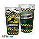 Jurassic Park - Verre XXL Danger high voltage pas cher