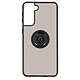Avizar Coque Samsung Galaxy S21 Plus Bi-matière Bague Métallique Fonction Support noir Coque de protection spécialement conçue pour Samsung Galaxy S21 Plus.