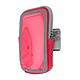 Avizar Brassard Sport pour Smartphone Tactile Attache Bras ou Avant-bras Poche Zippée Rose - Brassard sport permettant de transportez facilement votre téléphone et vos accessoires.