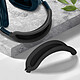Avizar Coque pour AirPods Max Arceau Silicone Souple Soft touch Noir pas cher