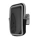 Avizar Brassard de Sport pour Smartphone avec Poche Zippé Intégré Noir - Brassard sport smartphone noir avec pochette zippée pour garder votre téléphone en sécurité
