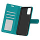 Avizar Étui pour Xiaomi Redmi Note 10 Pro Vintage Porte-carte Fonction Support Bleu Housse de protection spécialement conçue pour le Xiaomi Redmi Note 10 Pro