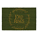 Le Seigneur des Anneaux - Paillasson Logo Le Seigneur des Anneaux 60 x 40 cm Paillasson Logo Le Seigneur des Anneaux 60 x 40 cm.