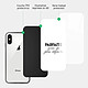 Acheter Evetane Coque en verre trempé iPhone Xs Max Parfaite Avec De Jolis Défauts .