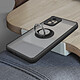 Acheter Avizar Coque pour Xiaomi Redmi Note 10 Pro Bi-matière Bague Métallique Fonction Support