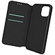Avizar Housse Folio pour iPhone 12 Mini Portefeuille Fonction Support Vidéo - Étui Noir conçu sur mesure pour l'iPhone 12 Mini