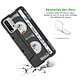 Avis Evetane Coque Xiaomi Redmi 9T 360 intégrale transparente Motif Cassette Tendance .