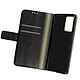 Avizar Housse Oppo A74 5G et A54 5G Aspect Grainé Clapet Portefeuille Stand Vidéo Noir Housse intégrale sur mesure pour votre appareil