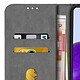 Avizar Étui pour Samsung Galaxy A72 Clapet Portefeuille Fonction Support Vidéo Gris pas cher